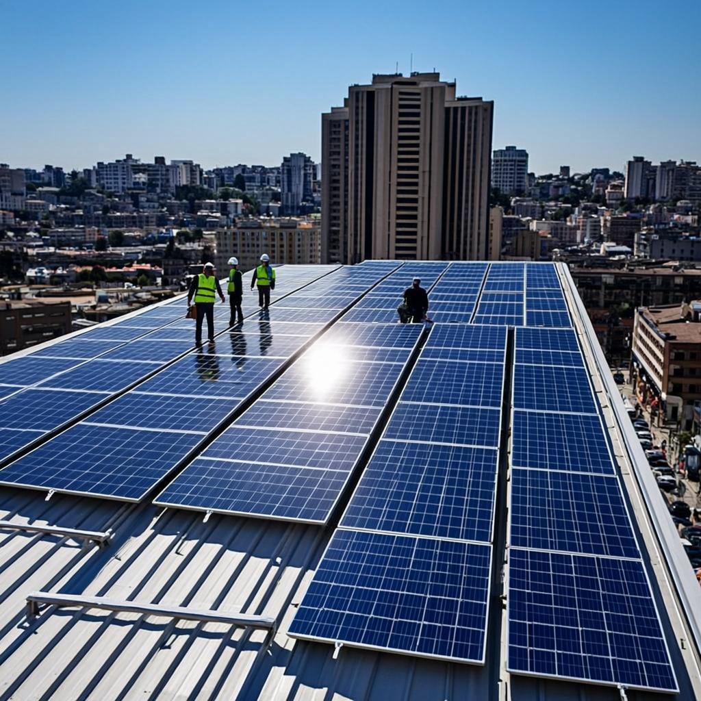 Centrale solaire industrielle - DB Energie